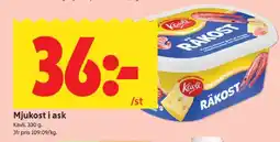 ICA Supermarket Mjukkost i ask erbjuda