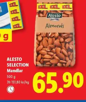 Lidl Alesto Selection Mandlar erbjuda