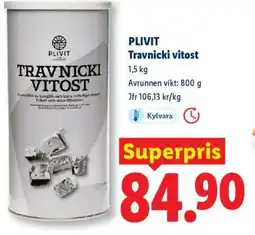 Lidl PLIVIT Travnicki vitost erbjuda