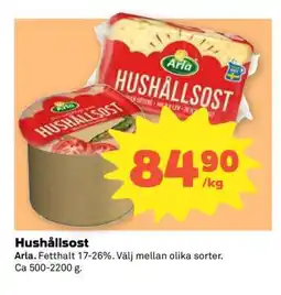 Coop Hushållsost erbjuda