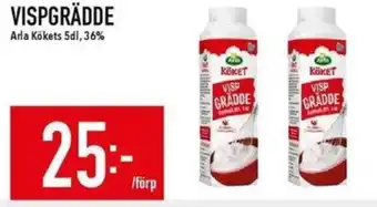 Matdax Arla Kökets Vispgrädde erbjuda