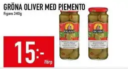 Matdax Figaro Gröna oliver med piemento erbjuda