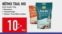 Matdax Exotic Snacks Nötmix trail mix erbjuda
