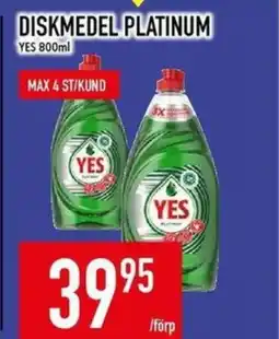Matdax YES Diskmedel platinum erbjuda