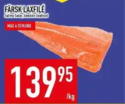 Matdax Färsk laxfile erbjuda