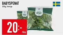 Matdax Babyspenat erbjuda