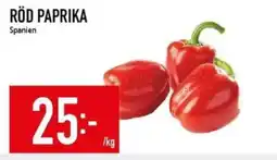 Matdax Röd paprika erbjuda