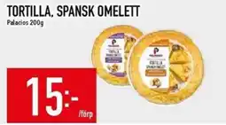 Matdax Palacios Tortilla, spansk omelett erbjuda