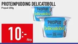 Matdax Propud Proteinpudding delicatoboll erbjuda