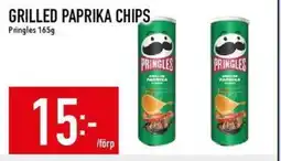 Matdax Pringles Grilled paprika chips erbjuda