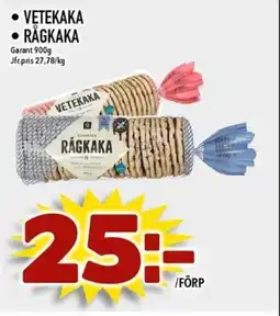 Matdax Garant Vetekaka • Rågkaka erbjuda