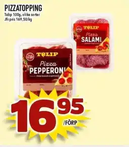 Matdax Tulip Pizzatopping erbjuda
