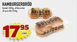 Matdax Garant Hamburgerbröd erbjuda