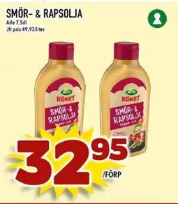 Matdax Arla Smör- & rapsolja erbjuda