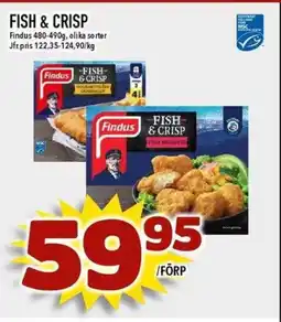 Matdax Findus Fish & crisp erbjuda