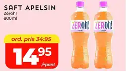 Matrix Butikerna Zeroh! Saft apelsin erbjuda