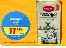 Matrix Butikerna Gulin Vetemjöl erbjuda