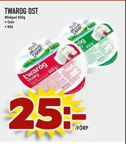 Din Mat Mlekpol Twarog ost erbjuda