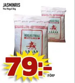 Din Mat Thai Regal Jasminris erbjuda