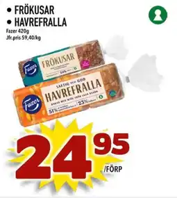 Din Mat Fazer Frökusar • havrefralla erbjuda