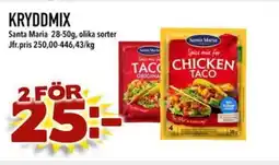 Din Mat Santa Maria Kryddmix erbjuda