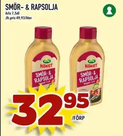 Din Mat Arla Smör- & rapsolja erbjuda
