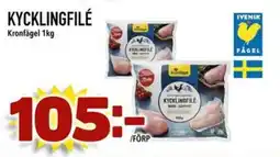 Din Mat Kronfågel Kycklingfilé erbjuda