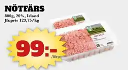 Bonum Matmarknad Nötfärs erbjuda