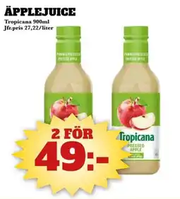 Bonum Matmarknad Tropicana Äpplejuice erbjuda