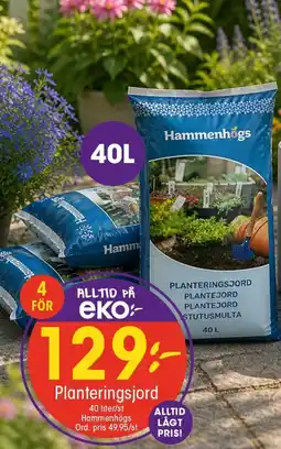 EKO Planteringsjord erbjuda