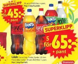 ICA Supermarket Läsk erbjuda