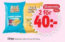 ICA Supermarket REDHEAD Chips erbjuda
