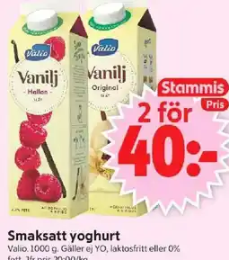 ICA Supermarket VALIO Smaksatt yoghurt erbjuda