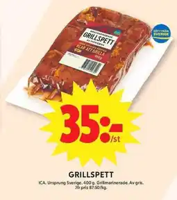 ICA Maxi ICA Grillspett erbjuda