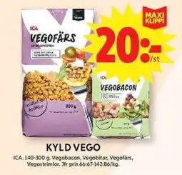 ICA Maxi ICA Kyld vego erbjuda