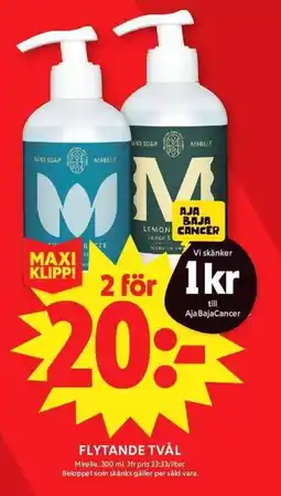 ICA Maxi MIRELLE Flytande tvål erbjuda