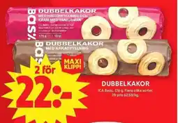 ICA Maxi ICA Dubbelkakor erbjuda