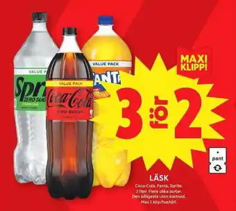 ICA Maxi Läsk erbjuda