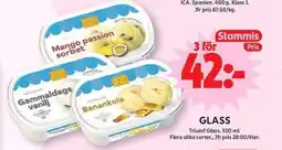 ICA Maxi TRIUMF GLASS Glass erbjuda