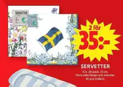 ICA Maxi ICA Servetter erbjuda