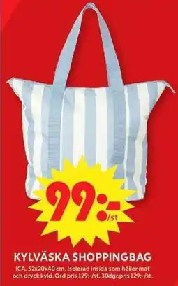 ICA Maxi ICA Kylväska shoppingbag erbjuda