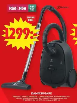 ICA Maxi ELECTROLUX Dammsugare erbjuda