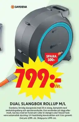 ICA Maxi Dual slangbox rollup m/l erbjuda