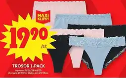 ICA Maxi Trosor 1-pack erbjuda