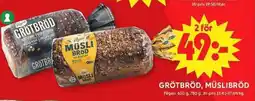 ICA Maxi PÅGEN Grötbröd, müslibröd erbjuda