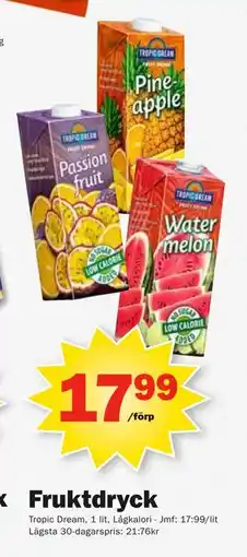 Pekås Fruktdryck erbjuda