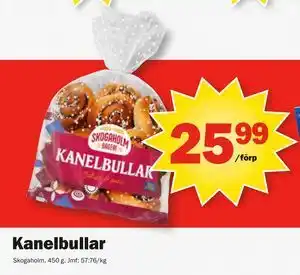 Pekås Kanelbullar erbjuda