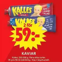 ICA Maxi Kaviar erbjuda