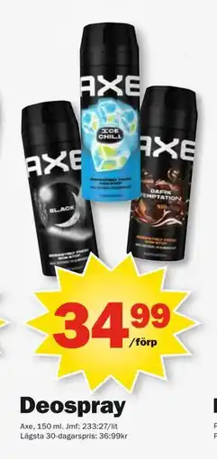 Pekås Deospray erbjuda