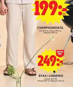 ICA Maxi Byxa i linnemix erbjuda